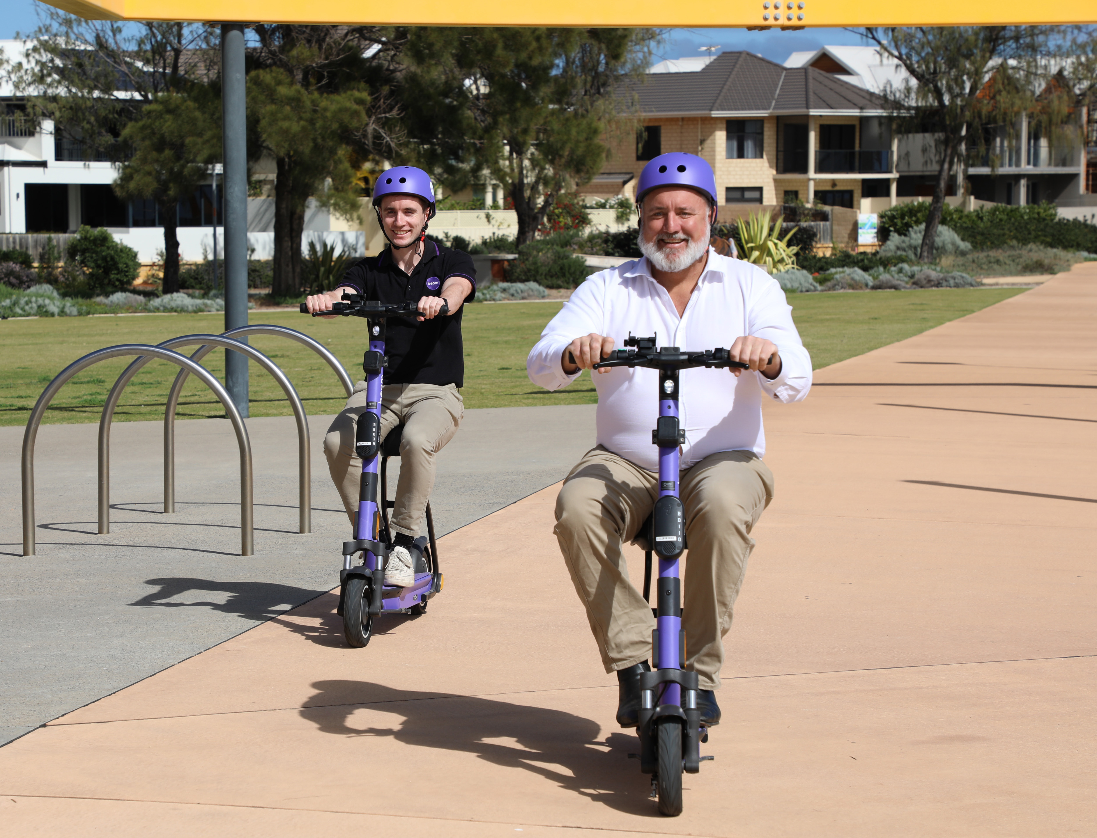 Beam introduces shared seated e-scooters to Tauranga